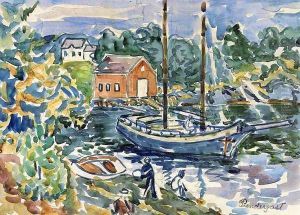 The Cove by Maurice Brazil Prendergast