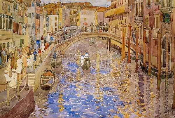 Venetian Canal Scene - view 1