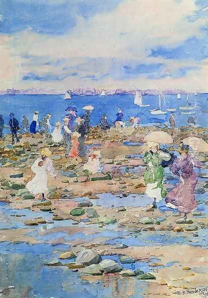 Summer Visitors by Maurice Brazil Prendergast