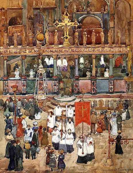 Easter Procession St Marks - view 1