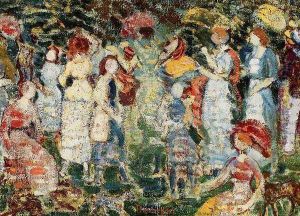 Picnic Grove by Maurice Brazil Prendergast