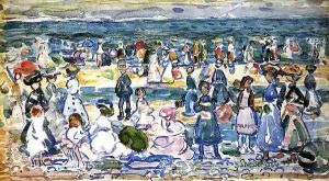 Low Tide Revere Beach by Maurice Brazil Prendergast