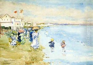 Revere Beach Boston by Maurice Brazil Prendergast