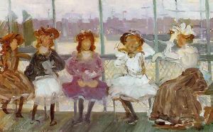 Evening On A Pleasure Boat by Maurice Brazil Prendergast