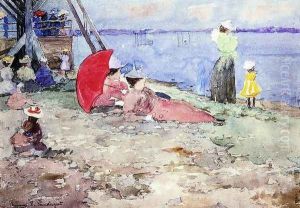 Revere Beach by Maurice Brazil Prendergast