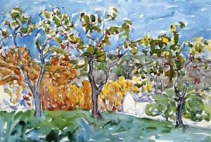 The Orchard by Maurice Brazil Prendergast