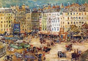 Montparnasse by Maurice Brazil Prendergast