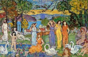 The Picnic by Maurice Brazil Prendergast