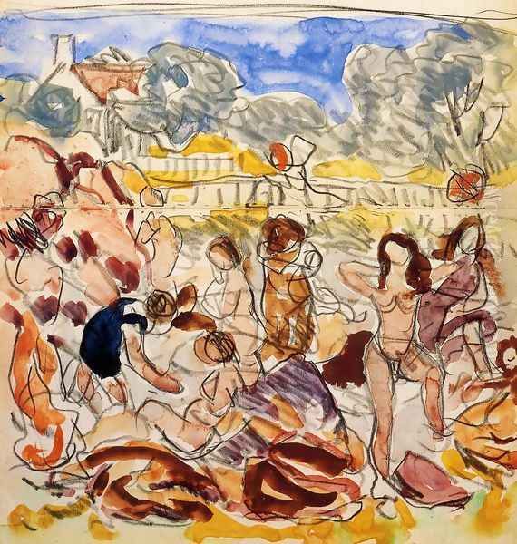 Figures On The Beach2 - view 1