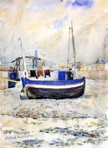 Low Tide Afternoon Treport by Maurice Brazil Prendergast