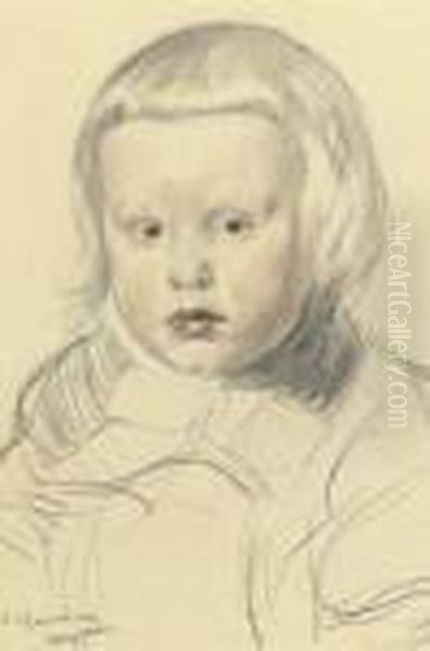 Portrait Of A Young Child - view 1