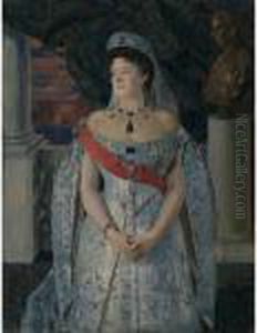 Portrait Of Grand Duchess Maria Pavlovna The Elder Portrait Of Grand Duchess Maria Pavlovna The Elder