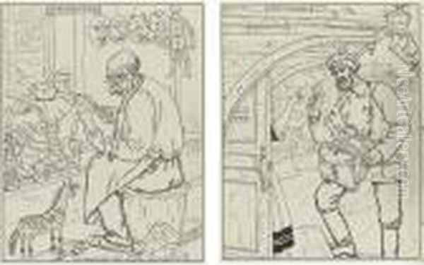 Work Scenes: A Pair - view 1