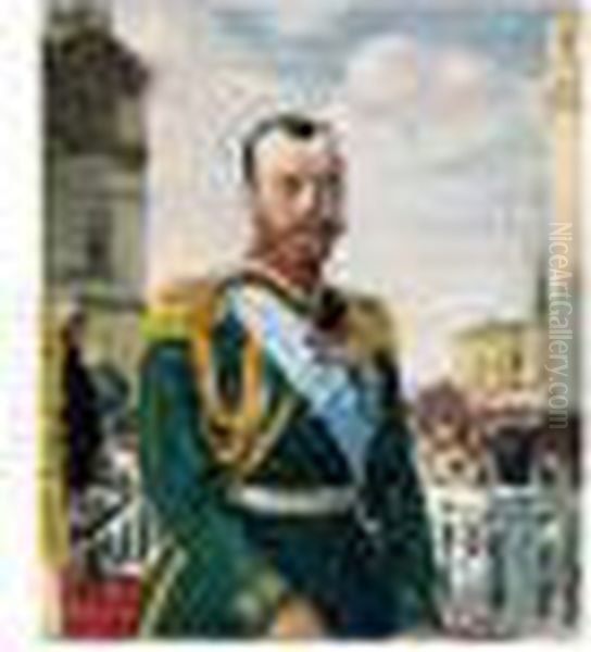 Portrait Of Emperor Nicholas Ii Alexandrovich - view 1
