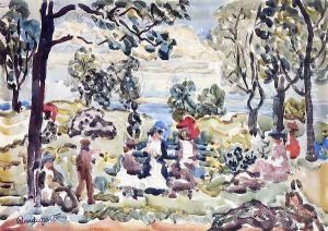 Park Gloucester by Maurice Brazil Prendergast