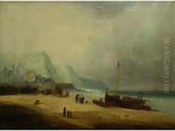 Voiliers Sur La Plage - view 1