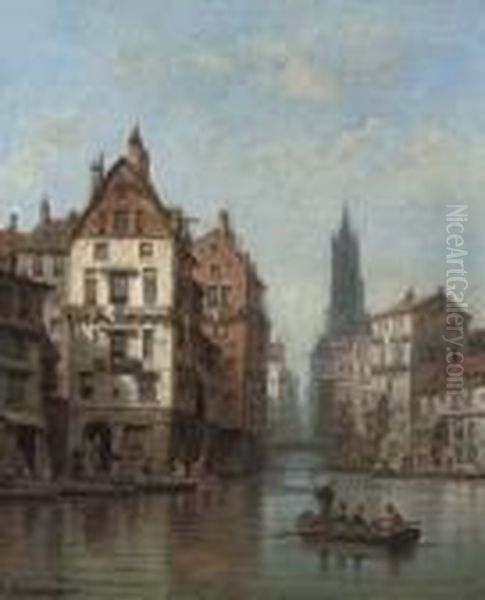 On The Canal, Malines - view 1