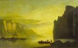 "retorno De La Pesca Del Fiordo" by Charles Euphrasie Kuwasseg