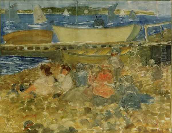 Shipyard Children Playing - view 1