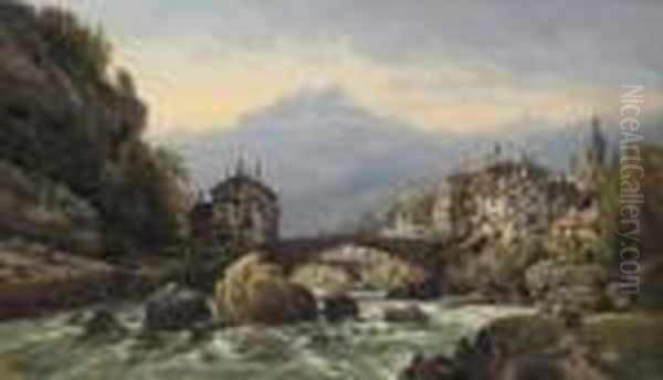 An Alpine Village - view 1