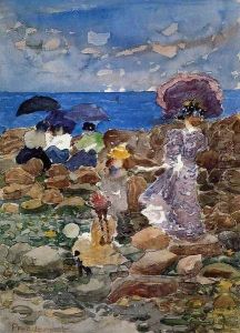 Low Tide3 by Maurice Brazil Prendergast