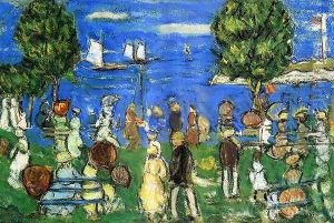 Promenade Salem by Maurice Brazil Prendergast
