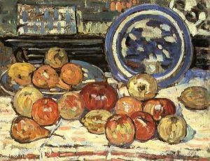 Still Life With Apples by Maurice Brazil Prendergast