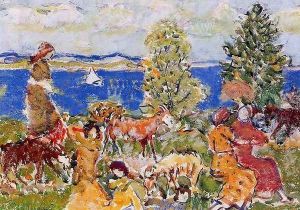 Summer Afternoon by Maurice Brazil Prendergast