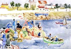 The Cove2 by Maurice Brazil Prendergast