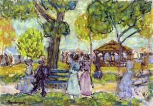 The Pavilion by Maurice Brazil Prendergast