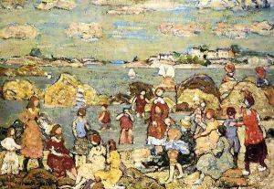 The Seashore by Maurice Brazil Prendergast