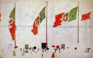 Venice (unfinished) by Maurice Brazil Prendergast