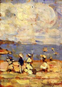 St. Malo III by Maurice Brazil Prendergast