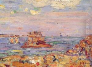 Brittany Coast by Maurice Brazil Prendergast