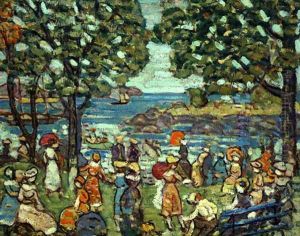 Salem Cove by Maurice Brazil Prendergast