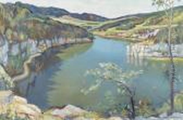 Bassin Du Doubs Au Printemps. - view 1
