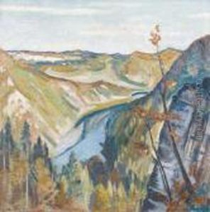 Vue Sur Biaufond by Charles L'Eplattenier