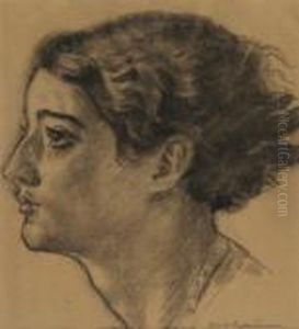 Damenbildnis Im Profil by Charles L'Eplattenier