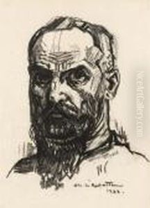Self-portrait. 1923. by Charles L'Eplattenier