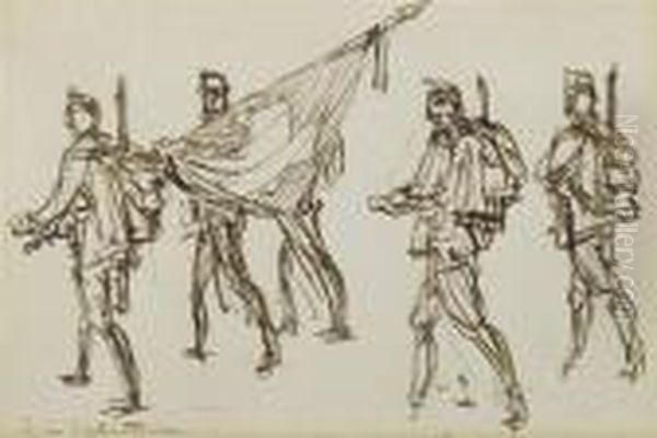 Troupes Neuchateloises De 1914 - view 1