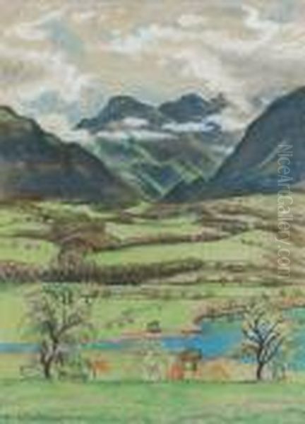 "la Vallee De Melchtal". - view 1