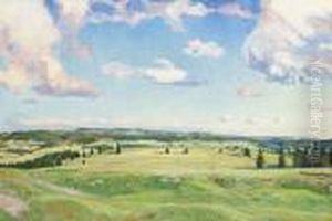 Paysage Du Jura. by Charles L'Eplattenier