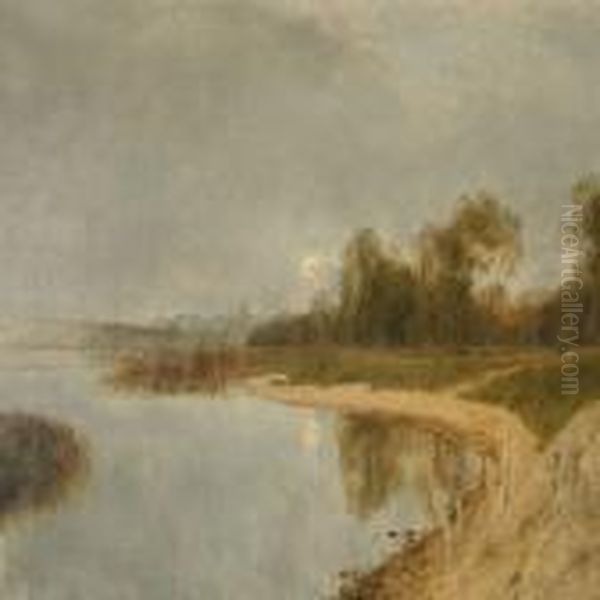 Landscape By A Lake - view 1