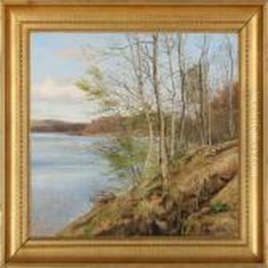 Spring Day In The Woods by Janus Andreas Bartholin La Cour
