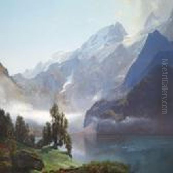 Morning View Of Lake Lucerne - view 1