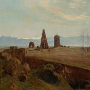 A Misty Day On The Roman Campagna