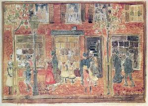Street Scene by Maurice Brazil Prendergast