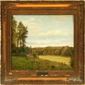 Janus La Cour: Autumn Scenery
From Ordrup Grove, Denmark. Signed J. La Cour Ordrup Krat 30. Septbr 79 by Janus Andreas Bartholin La Cour