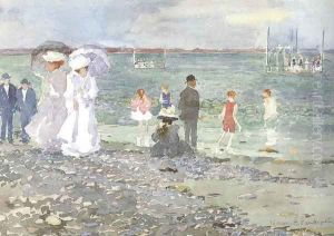 Revere Beach 1896 97 by Maurice Brazil Prendergast