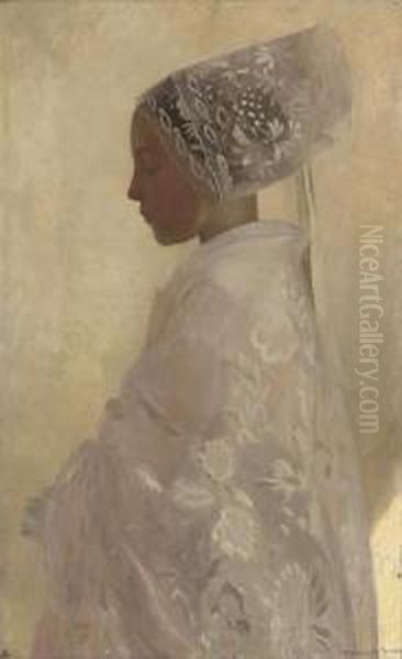 A Maiden In Contemplation - view 1